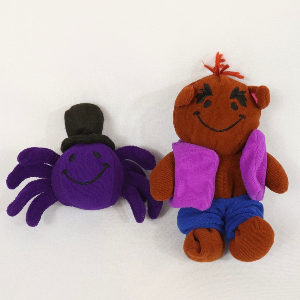 Oriental Trading Co Halloween Plush Werewolf Spider Beanbag Stuffed Decor